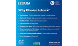 Lebara Pay As You Go SIM card, imported from the UK