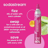 SodaStream Art sparkling water maker black, imported from the UK