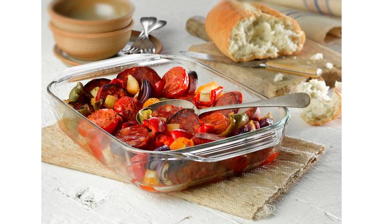 Pyrex glass roaster set 3 piece (British brand)