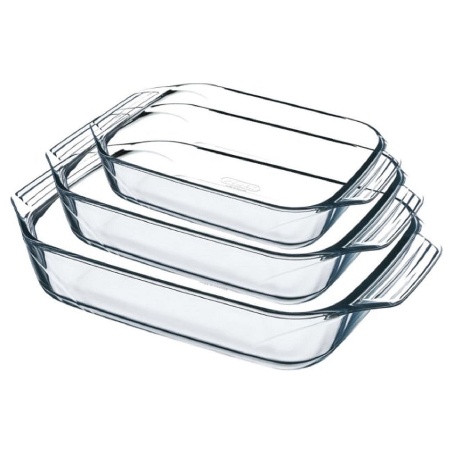 Pyrex glass roaster set 3 piece (British brand)