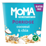 MOMA Coconut & Chia Jumbo Oat Porridge Pot Gluten Free Vegan   55g GOODS M&S   