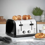 Russell Hobbs 4 slice toaster black - British product