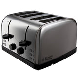 Russell Hobbs 4-slice toaster stainless steel (British brand)