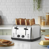 Russell Hobbs 4-slice toaster stainless steel (British brand)