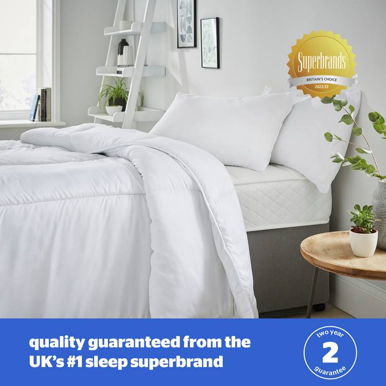 Silentnight Easy Care single duvet and pillow set, imported from the UK