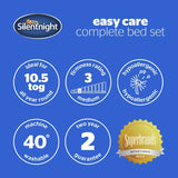 Silentnight Easy Care single duvet and pillow set, imported from the UK