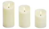 Habitat LED candle pack of 3 in three sizes - British product
