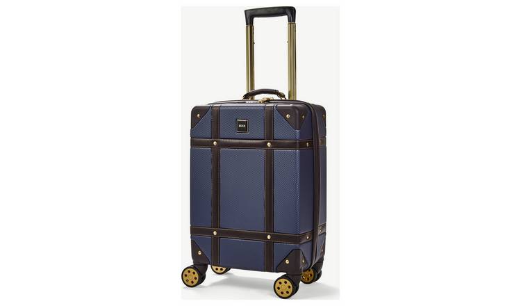 Rock Vintage Cabin Hard Case Navy (British brand)