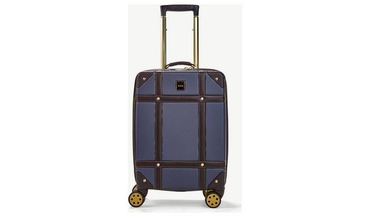 Rock Vintage Cabin Hard Case Navy (British brand)