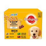 Pedigree Mixed Selection in Jelly Puppy Dog Food Pouches GOODS ASDA   