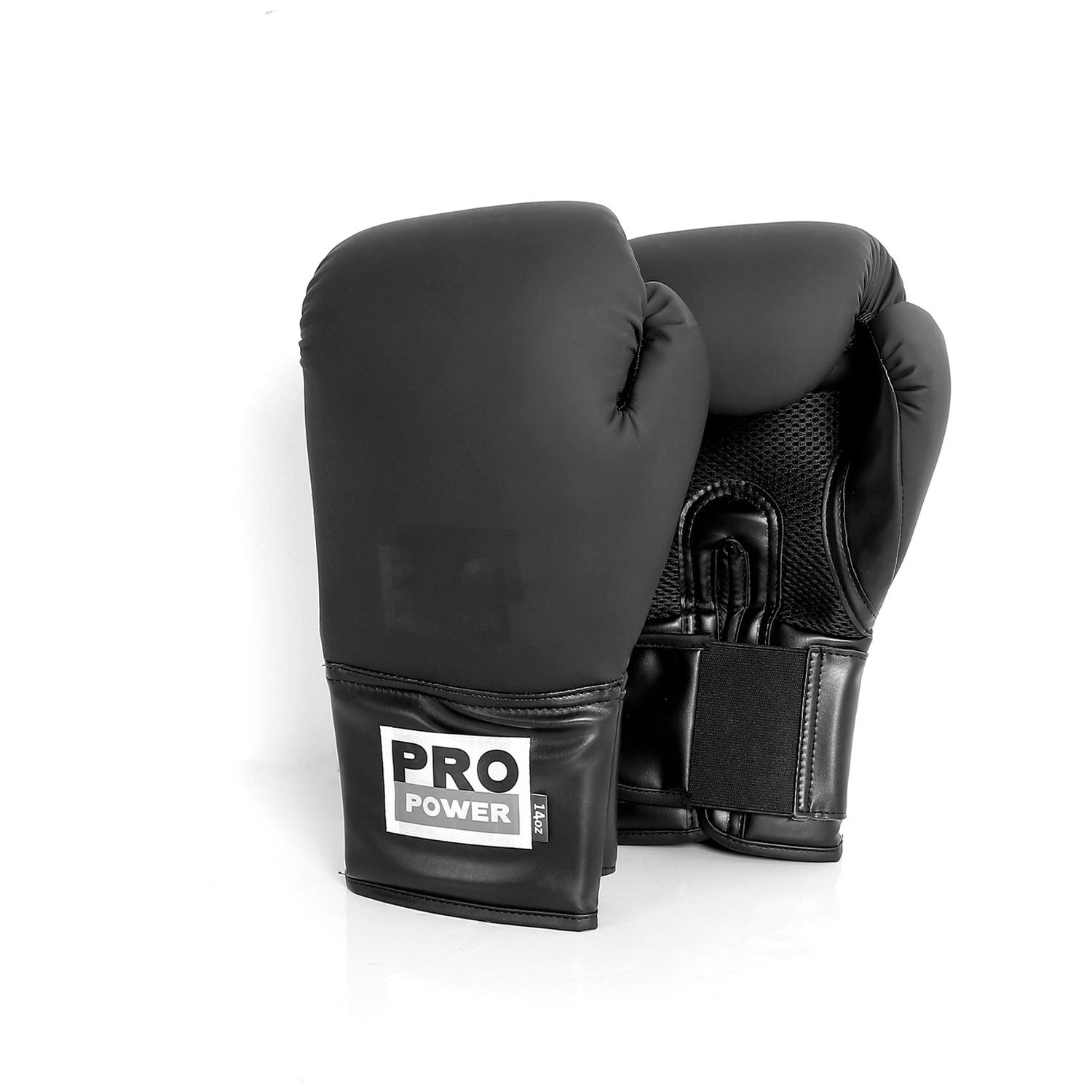 Pro Power 14oz boxing gloves black, UK version