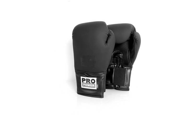 Pro Power 14oz boxing gloves black, UK version