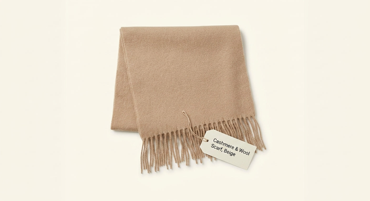 Burberry Happy Scarf alpaca wool blend 155cm - British product