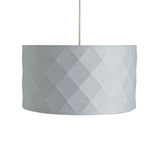 Argos Home grey geometric easy fit lampshade 40cm (British brand)