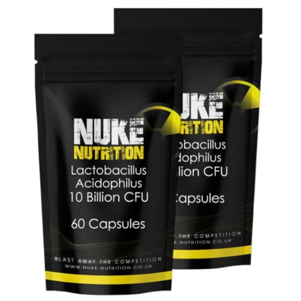 Nuke Nutrition Lactobacillus Acidophilus 10Billion CFU-120ct