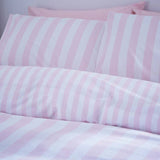 Sassy B reversible pink stripe bedding set single, imported from the UK