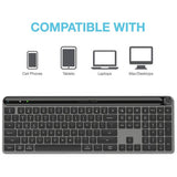 JLab Epic Wireless Bluetooth Keyboard black, UK version