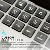 JLab Epic Wireless Bluetooth Keyboard black, UK version