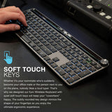 JLab Epic Wireless Bluetooth Keyboard black, UK version