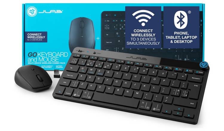 JLab GO Wireless mouse and keyboard set (British brand)