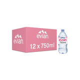 Evian Still Mineral Water   12 x 750ml GOODS M&S   