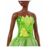 Disney Princess Tiana fashion doll with sparkling outfit and accessories (British brand)