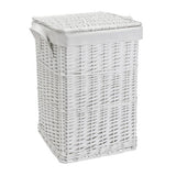 Argos Home laundry basket white 68L, UK version