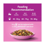 WHISKAS 2-12mths Cat Complete Dry with Chicken   800g GOODS M&S   