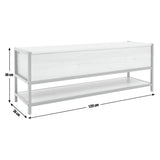 Argos Home oak shoe storage bench (British brand)