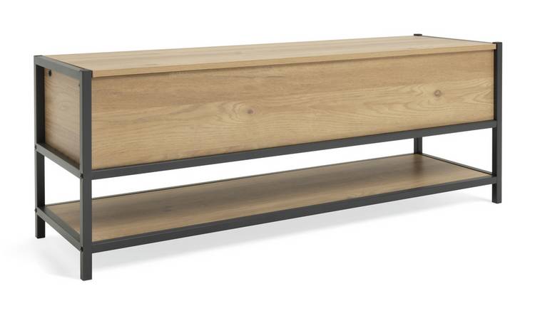 Argos Home oak shoe storage bench (British brand)