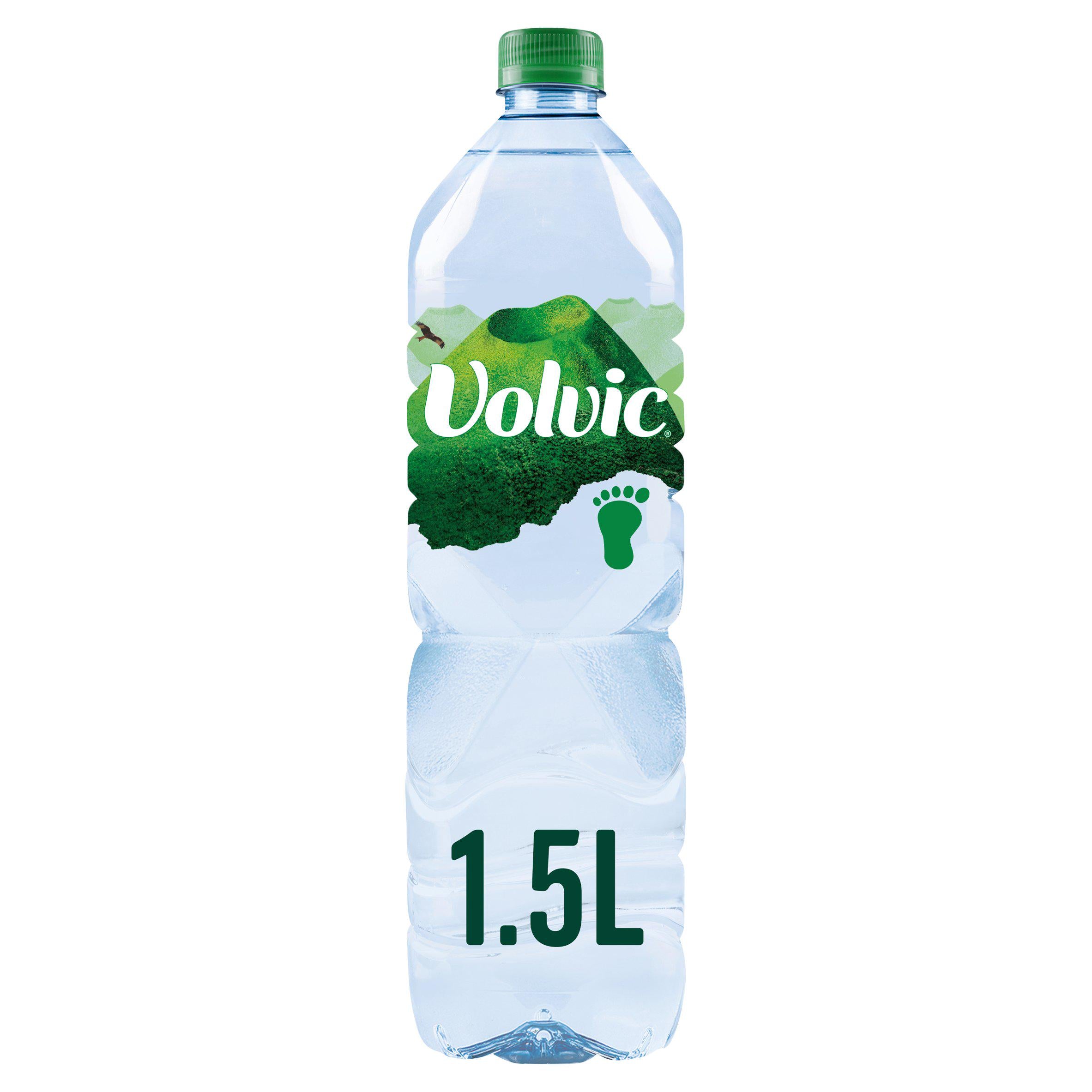 Volvic Natural Bottled Mineral Still Water 1.5L Bigger multipacks Sainsburys   