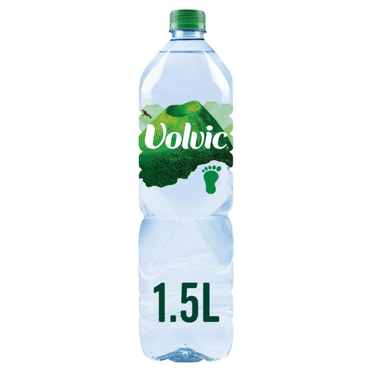 Volvic Natural Bottled Mineral Still Water 1.5L