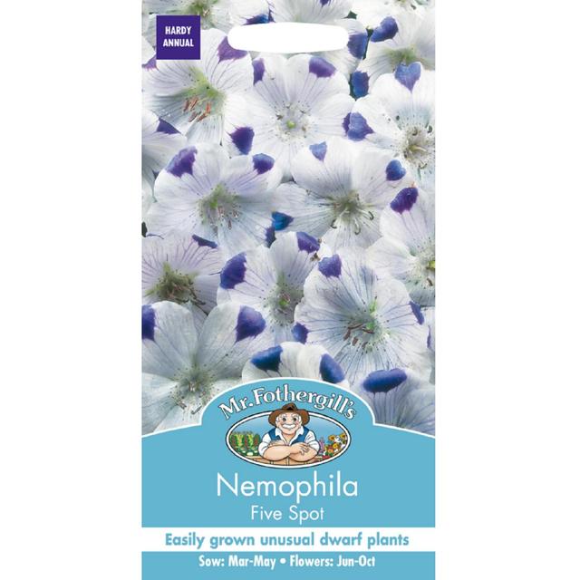 Mr Fothergills Nemophila Five Spot Seeds