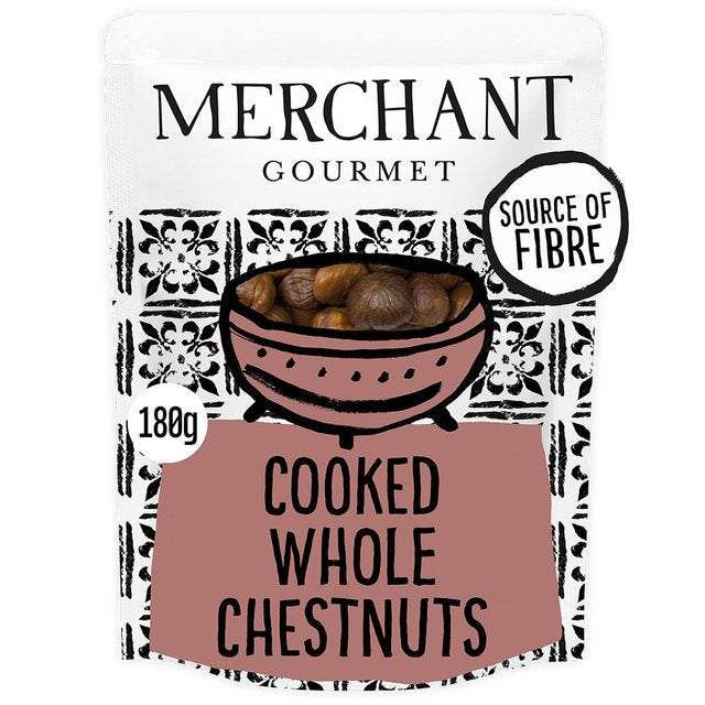 Merchant Gourmet Whole Chestnuts    180g GOODS M&S   