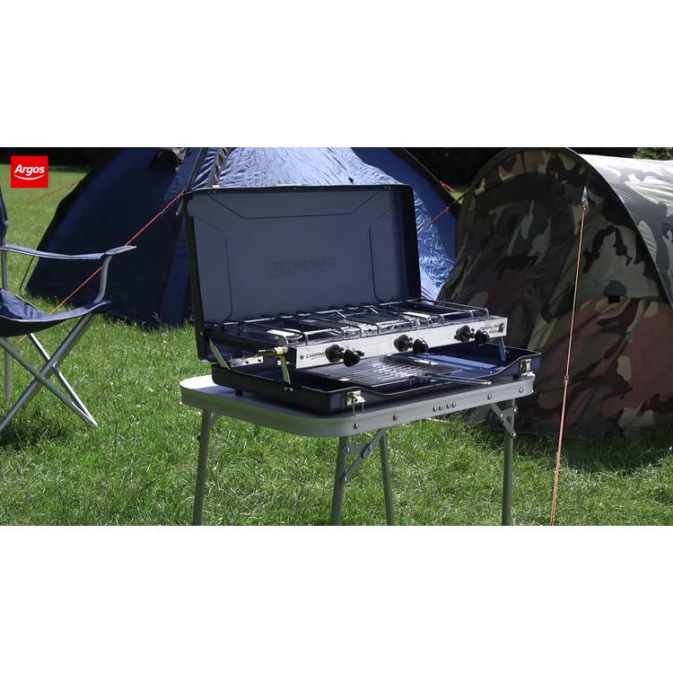 Campingaz Camping Chef double burner camping stove, UK version