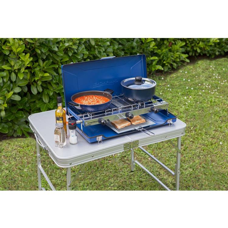 Campingaz Camping Chef double burner camping stove, UK version