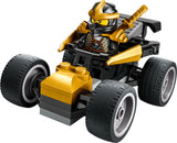 LEGO Ninjago Cole car toy with minifigure - British product
