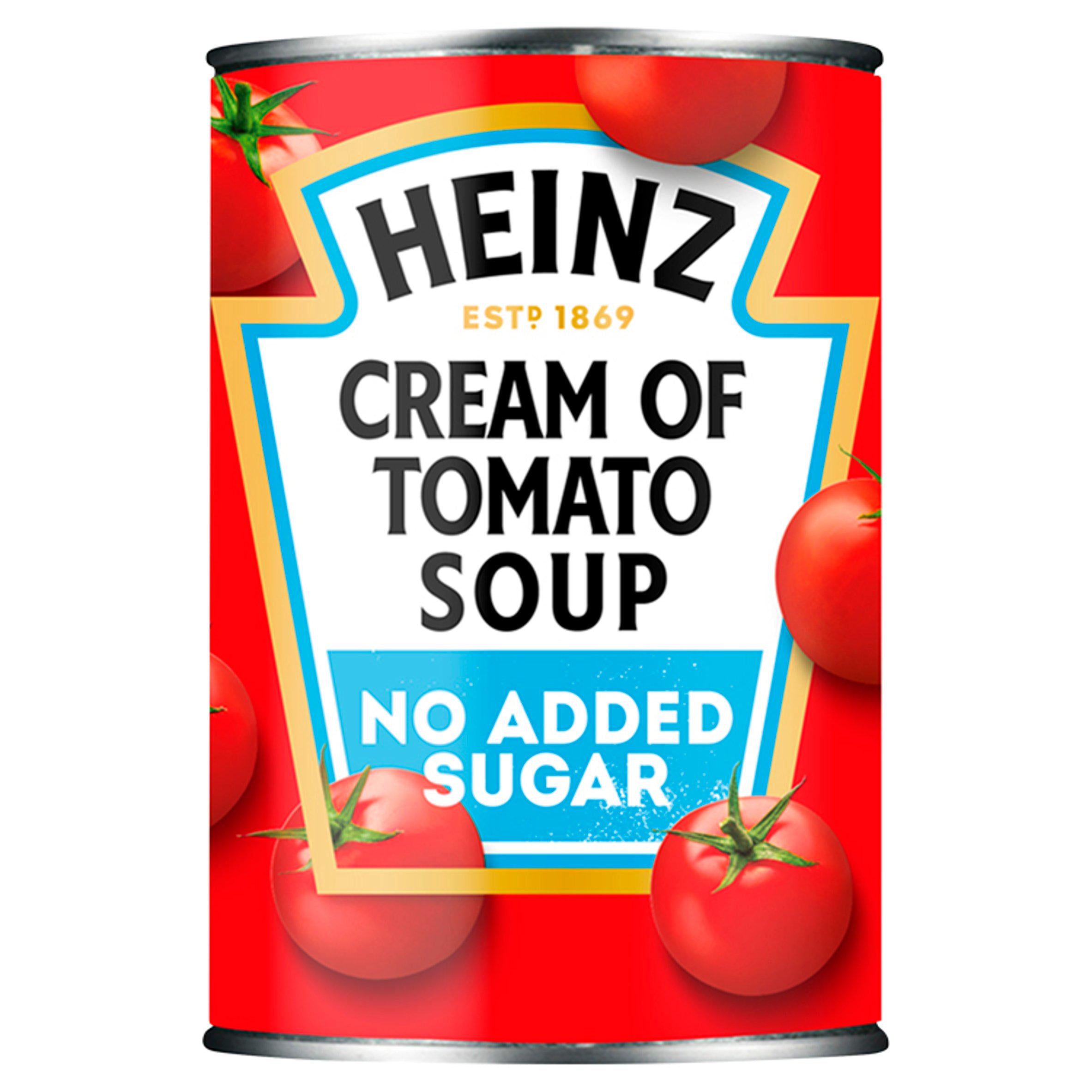 Heinz No Added Sugar Cream of Tomato Soup 400g Soups Sainsburys   