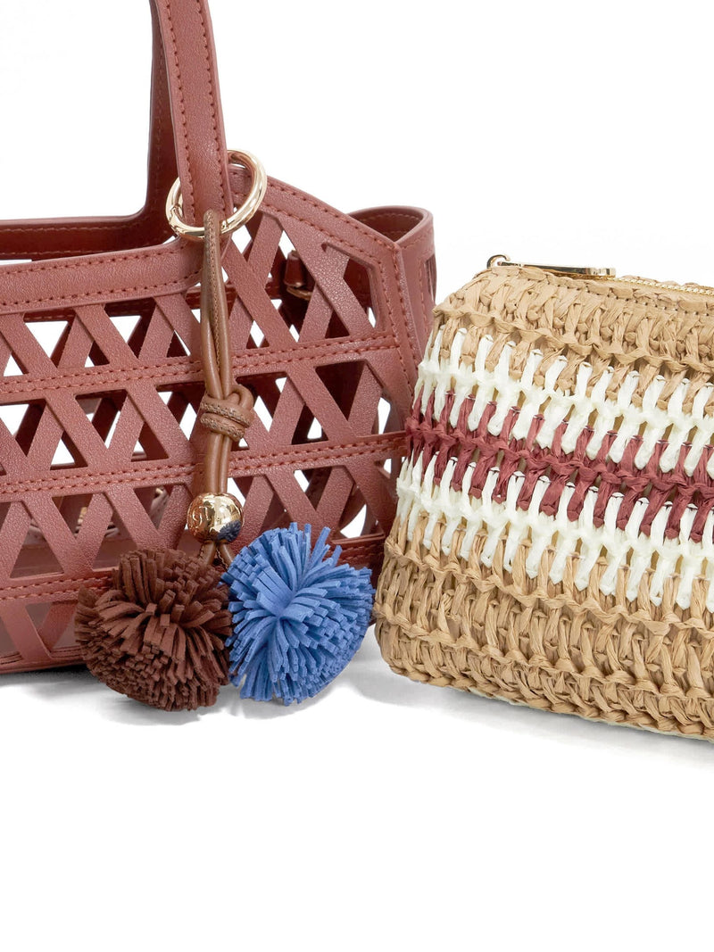 Dune London Brown Dundee grab bag, UK version