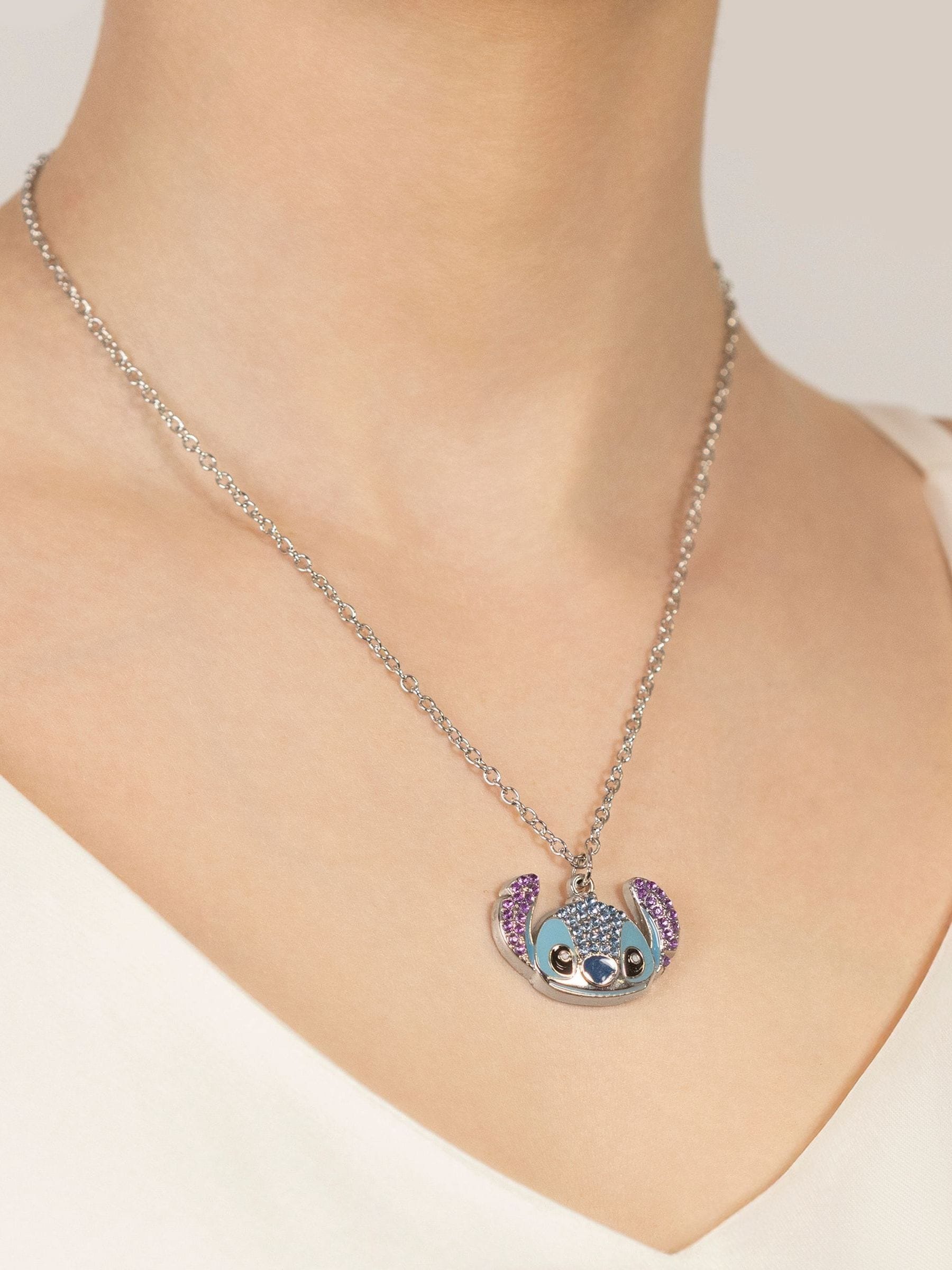Peers Hardy Stitch pendant silver plated necklace, UK version