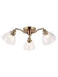 Gallery Home antique brass ceiling light, UK version