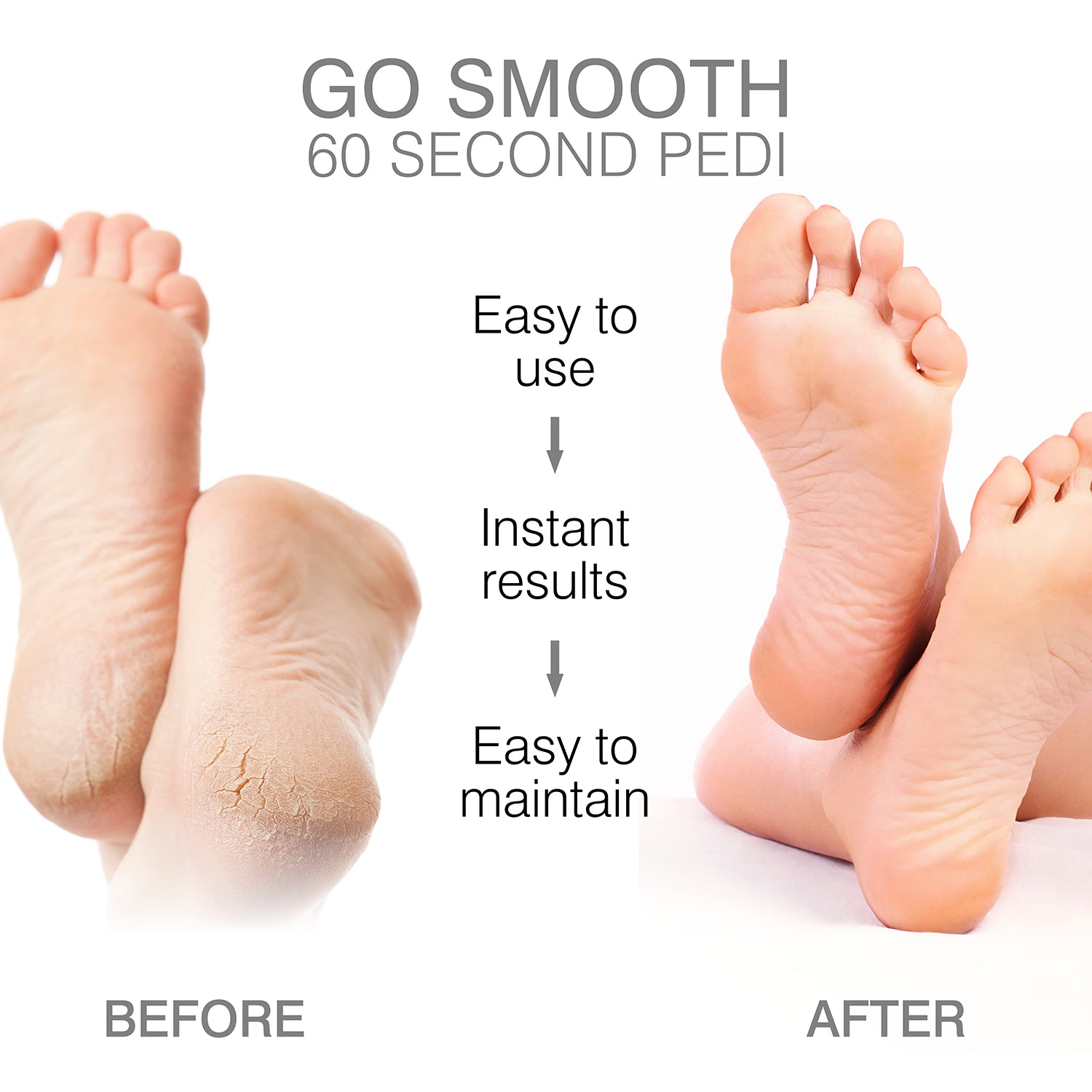 Rio Go Smooth foot file hard skin remover - British product