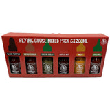 Flying Goose Sriracha Sauces Selection Pack 6x200ml, imported from the UK
