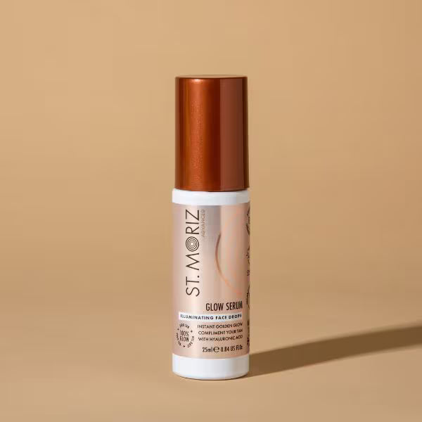 Sérum illuminateur visage St. Moriz Advanced Glow en gouttes 25 ml (marque britannique)