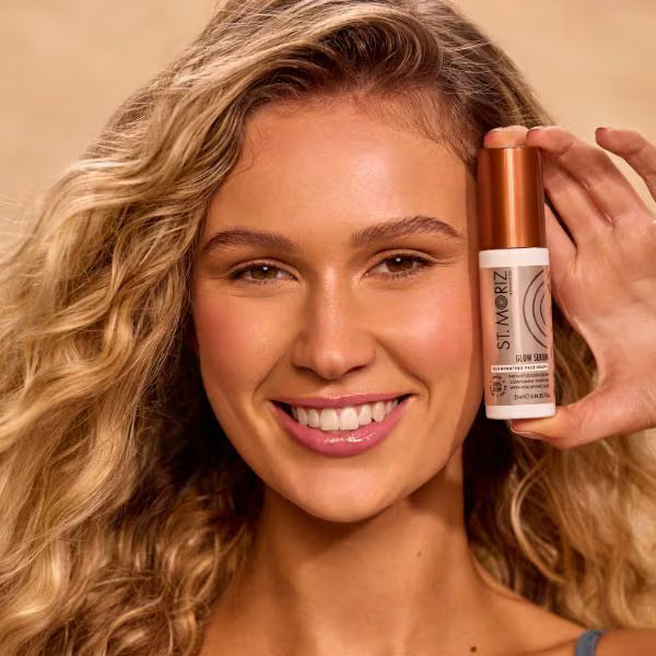 Sérum illuminateur visage St. Moriz Advanced Glow en gouttes 25 ml (marque britannique)