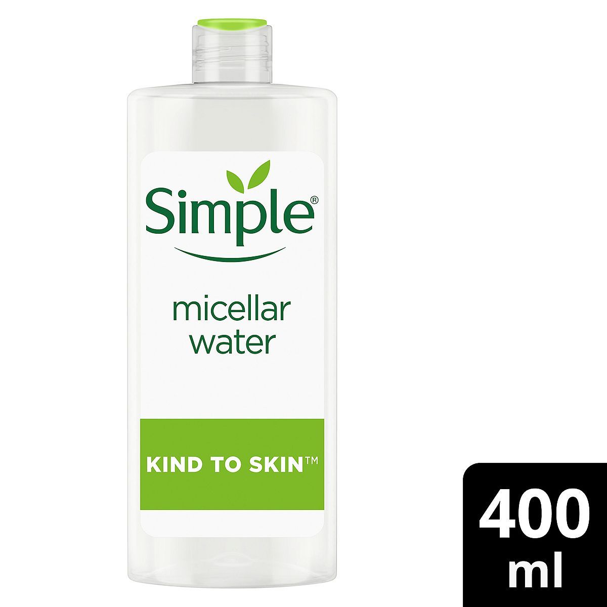 Simple Kind to Skin Micellar Cleansing Water 400ml Make Up Removers and Wipes Boots   