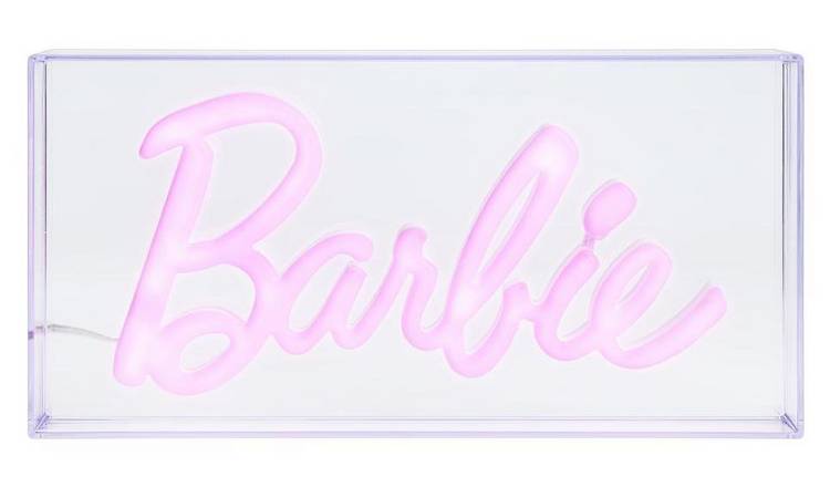Barbie neon effect LED lamp 15cm, imported from the UK
