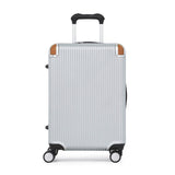 Schweizer Militär 51cm Hartschalen-Handgepäckkoffer Silber, importiert aus Großbritannien
