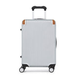 Schweizer Militär 51cm Hartschalen-Handgepäckkoffer Silber, importiert aus Großbritannien