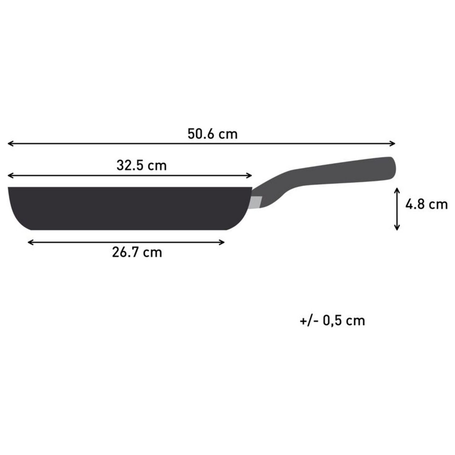 Tefal Titanium Force Frying Pan 32cm, imported from the UK